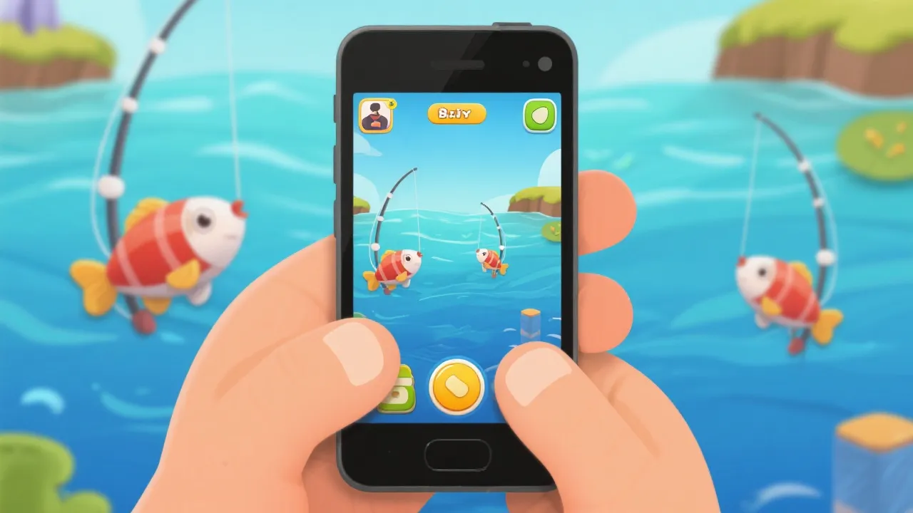 H5捕鱼网页示意图